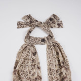 Leopard Hollow Out Backless Tank Tops GPKJ-MR48559