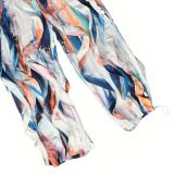 Fashion Print Loose Wide Leg Pants AIL-356