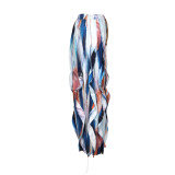 Fashion Print Loose Wide Leg Pants AIL-356