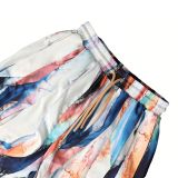 Fashion Print Loose Wide Leg Pants AIL-356