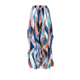 Fashion Print Loose Wide Leg Pants AIL-356
