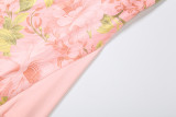 Sexy Print Sling Maxi Dress XEF-K6D09965A