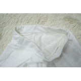Single Shoulder Long Sleeve Two Piece Pants Set YF-10741