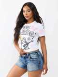 VIP1 Print Short Sleeve T Shirt GYZY-9032