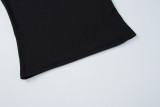 Solid Color Sleeveless Backless Top GLAG-T6121106F