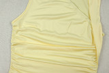 Solid Color Sleeveless Midi Dress GJYO-JD305517