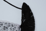Lace Patchwork Long Sleeve Mini Dress GLAG-D6121147F