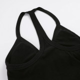 Solid Color Backless Sling Tank Top GPKJ-MR49392