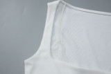 Lace Patchwork Sleeveless Tank Top GLAG-T6321202F