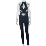 Sexy Hollow Out Backless Jumpsuit GJYO-JP006355
