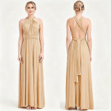 Solid Color Sleeveless Maxi Dress XMY-N020