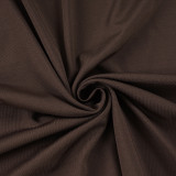Sexy Solid Color Backless Maxi Dress GPKJ-MR48995