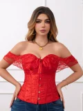 Sexy Lace Shaping Corset Tops GXYR-004