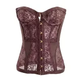 Off Shoulder Lace Corset GXYR-250806