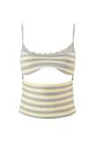 Stripe Sling Tank Tops GKYS-3059