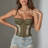 Lace Sling Tank Top GXYR-X014