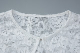 Lace Short Sleeve T Shirt GLAG-T6421492F