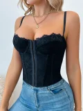 Lace Sling Bandeau Tank Top GXYR-9009