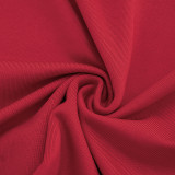Solid Color Hollow Out Mini Dress GDSF-J26DS206
