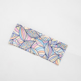 Colorful Print Halterneck Backless Seventh Jumpsuit GDSF-D26JP188