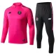 19-20 PSG Pink with Zipper Sweater Tracksuit Thai Quality