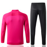 19-20 PSG Pink with Zipper Sweater Tracksuit Thai Quality