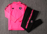 19-20 PSG Pink with Zipper Sweater Tracksuit Thai Quality