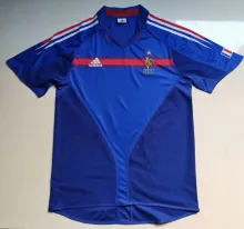 2004 France Home  Retro Jersey