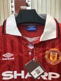 92-94  Man United Home Retro Jersey