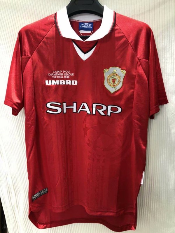 99-00 Man United Home Retro Jersey