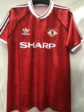 90-92 Man United Home Retro Jersey
