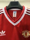 1986 Man United Home Retro Jersey