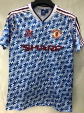 90-92 Man United Away Retro Jersey