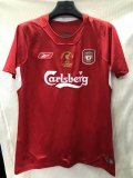 2005 Liverpool  Home Retro Jersey