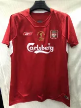 2005 Liverpool  Home Retro Jersey