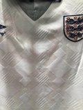 1990 England Home Retro Jersey