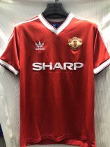 1984 Man United Home Retro Jersey