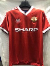 1984 Man United Home Retro Jersey