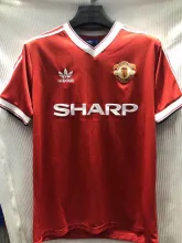 1984 Man United Home Retro Jersey