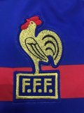 84-86 France  Home Retro Jersey