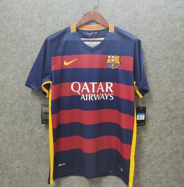 15-16 Barcelona Home  Retro Jersey