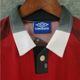 96 Man United Home  Retro Jersey