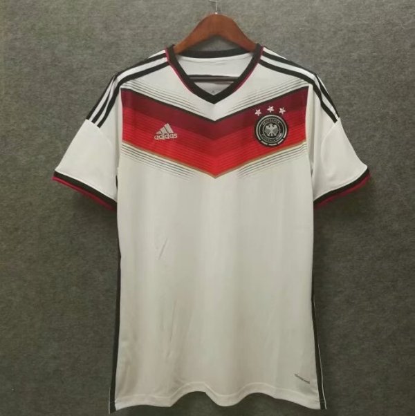 2014 Germany Home  Retro Jersey