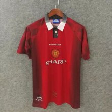 96 Man United Home  Retro Jersey