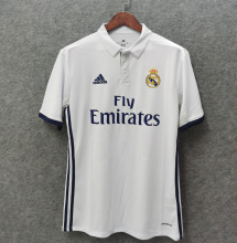 16-17 Real Madrid Home Retro Jersey