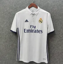 16-17 Real Madrid Home Retro Jersey