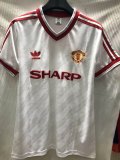 1986  Man United Away  Retro Jersey
