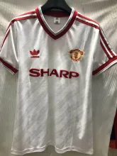 1986  Man United Away  Retro Jersey