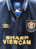 93-94  Man United Away  Retro Jersey