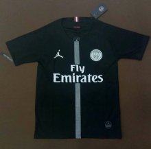 2018 PSG Home Black Jersey Jordan Fans Version  Thai Qaulity